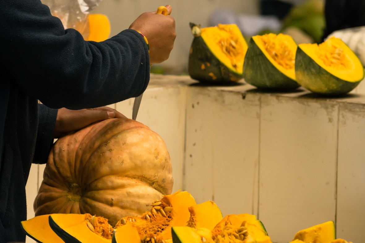 Picture of Bhutan Market Vegetables by Mary Catherine Messner