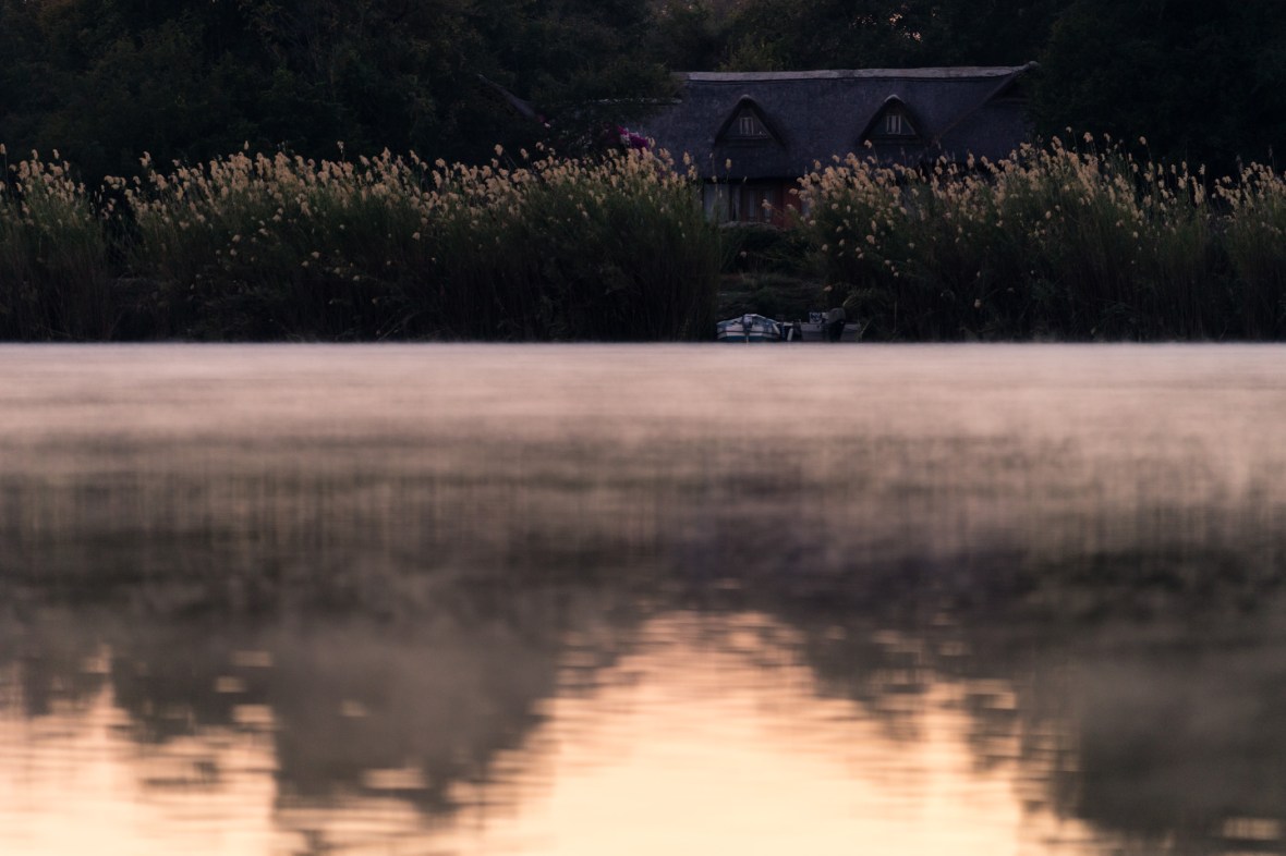 Picture of morning light on Zambezi River, Zambia, Africa while on the 2016 Passport to Folk Art: South Africa trip with BJ Adventures