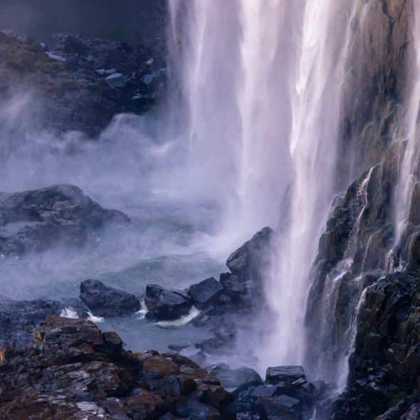 Picture of Victoria Falls in Zambia, Africa while on the 2016 Passport to Folk Art: South Africa trip with BJ Adventures