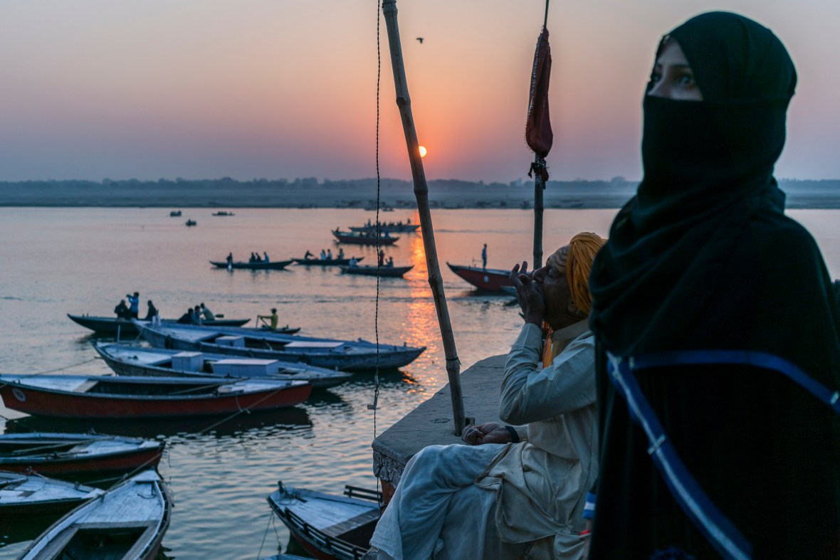 Travel and street photography of Varanasi India people, places and things made while Walking the Lanes with Maciej Dakowicz by mcmessner Mary Catherine Messner.