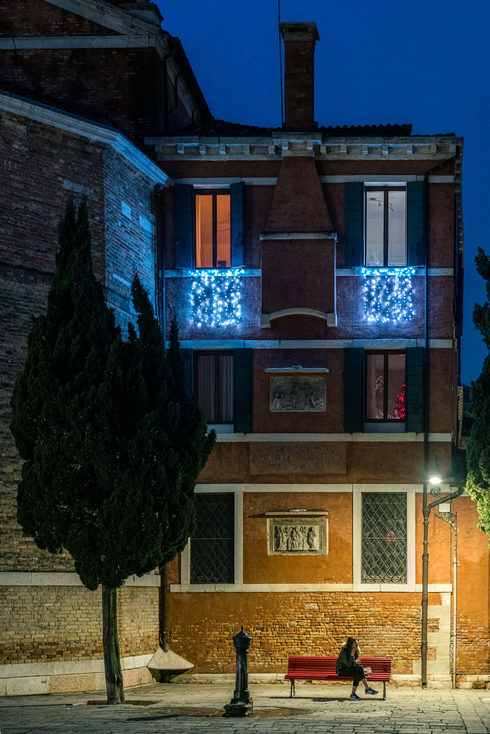 Fine Art and travel photography of Christmas in Venice Veneto Italy made by Chicago photographer Mary Catherine Messner (mcmessner).